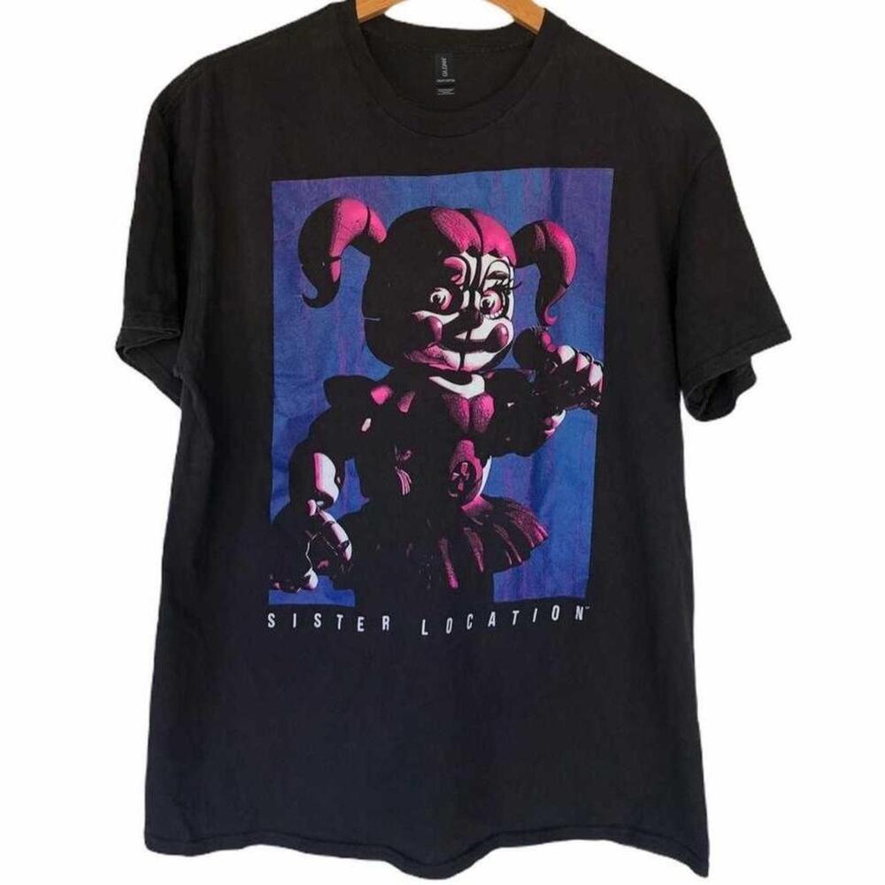 Black Five Nights At FreddyS Sister Location T-Shirt
